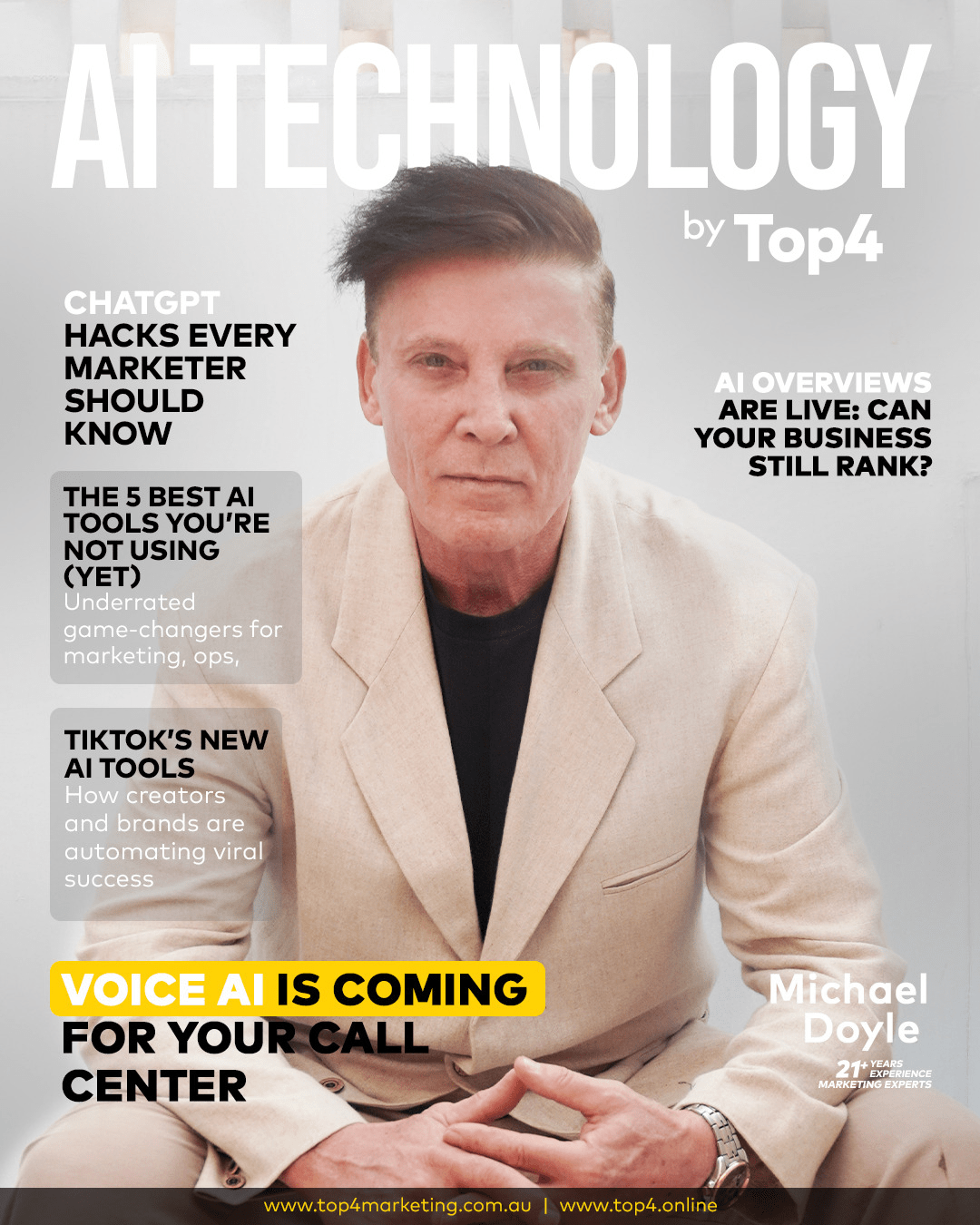 michael doyle - founder of top4 technology + marketing