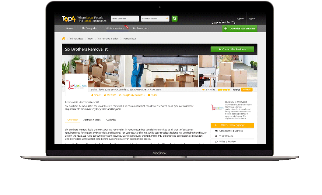 Six Brothers Removalist Parramatta