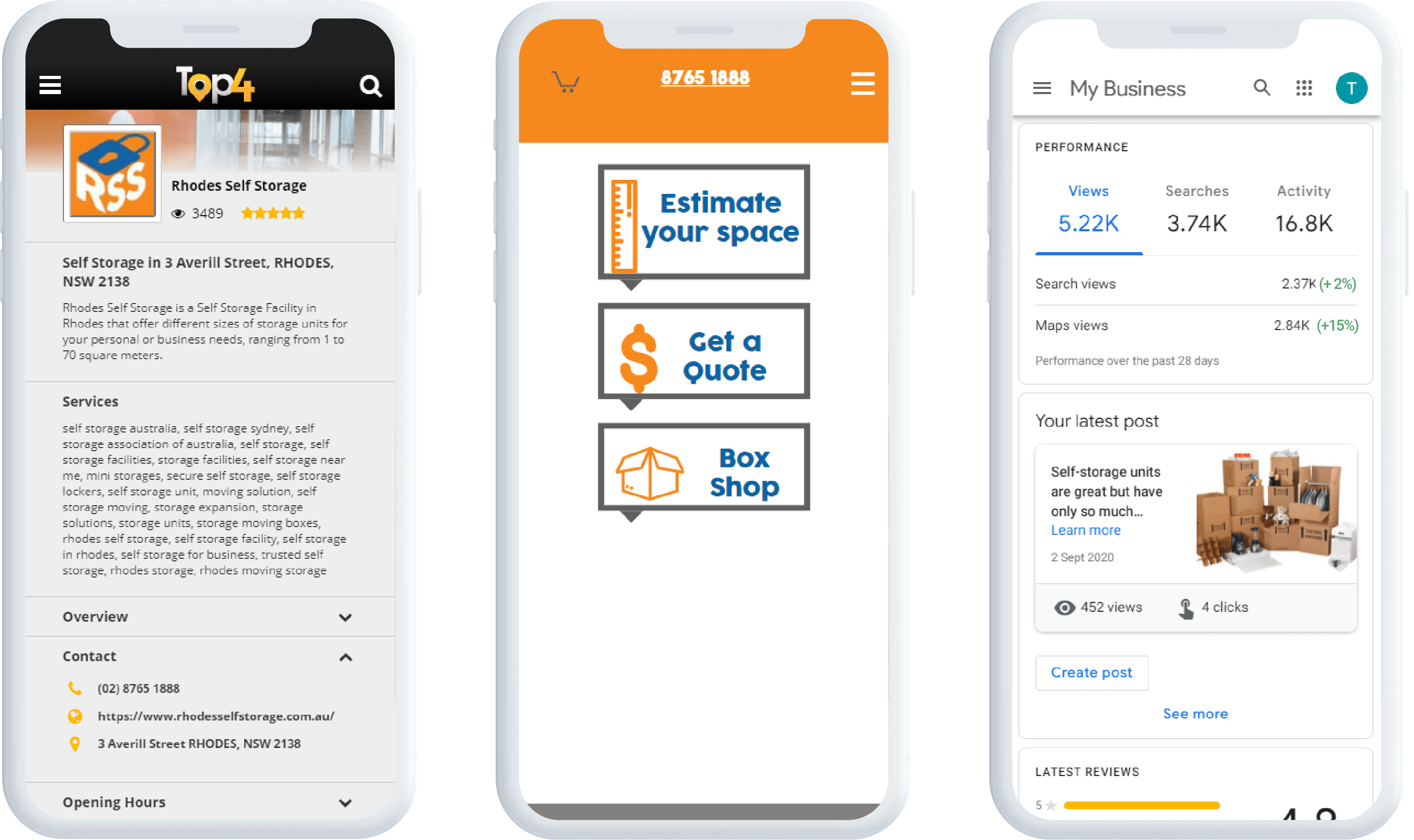 Digital Marketing for Stores – Rhodes Self Storage