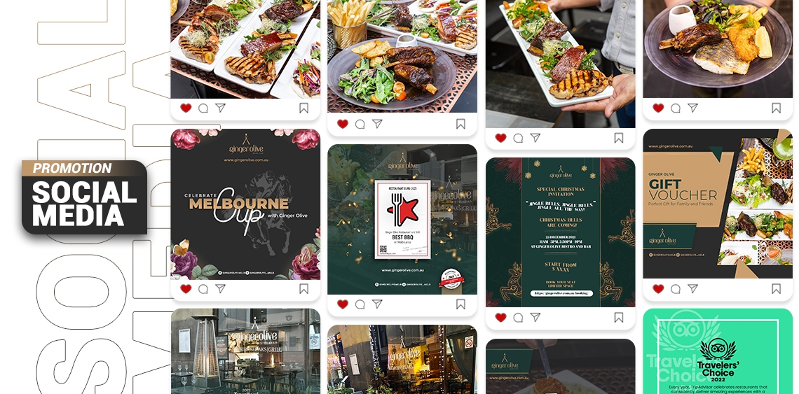 Ginger Olive Restaurant – Social Media For Restaurant