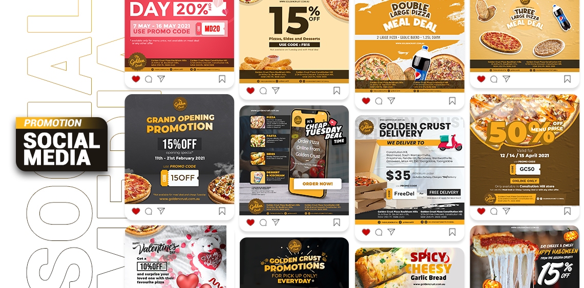 Golden Crust Constitution Pizza – Social Media Promotion 4