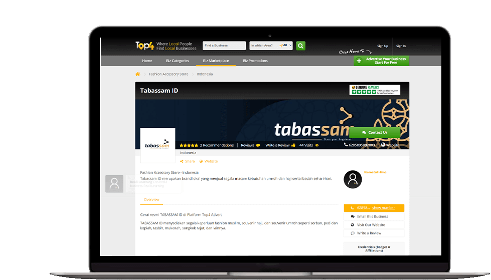 Tabassam Ecommerce Service 2