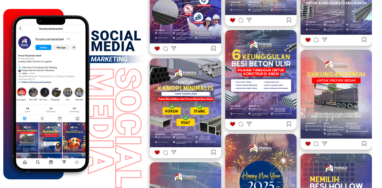 Social Media Management – Forza Besi