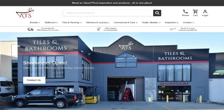 website revamp to improve user journey for bathroom companies