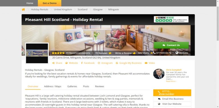 SEO Services for Holiday Rentals Company