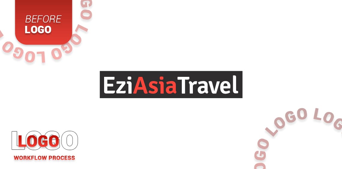 Logo & Website redesign – EziAsiaTravel