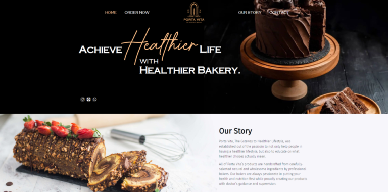 Porta Vita - Website Landing Page