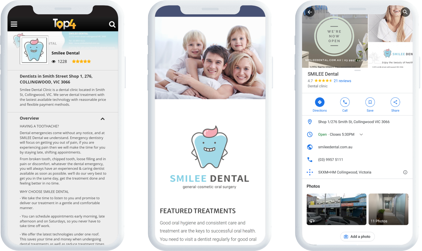 Top4 Platform - SMILEE Dental