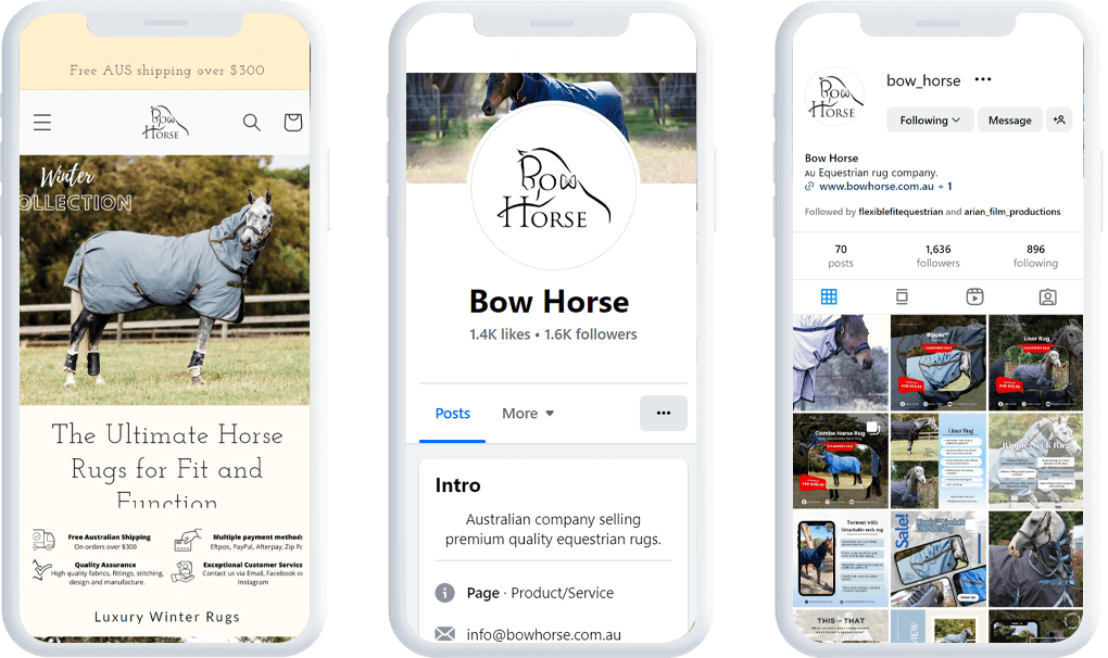 SEO Services for Bow Horse Sporting Good Store
