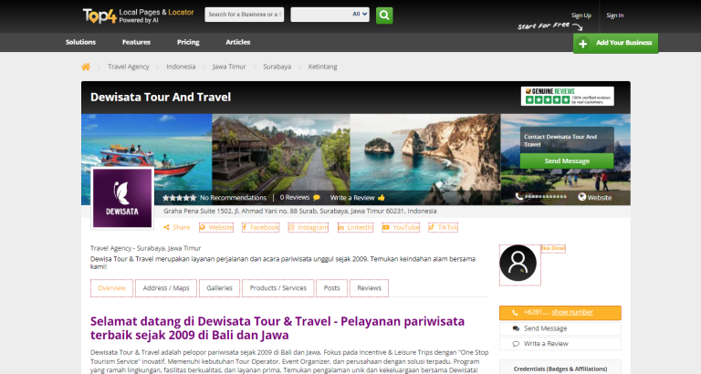 SEO Services - Dewisata