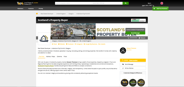 SEO services for Scotland's Property Buyers