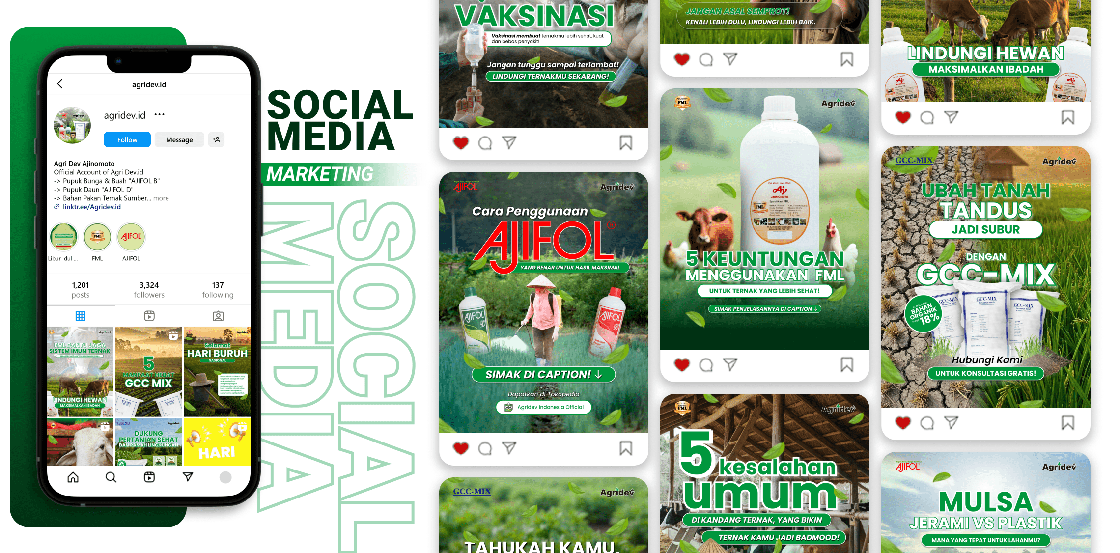 Social Media Marketing – Agridev