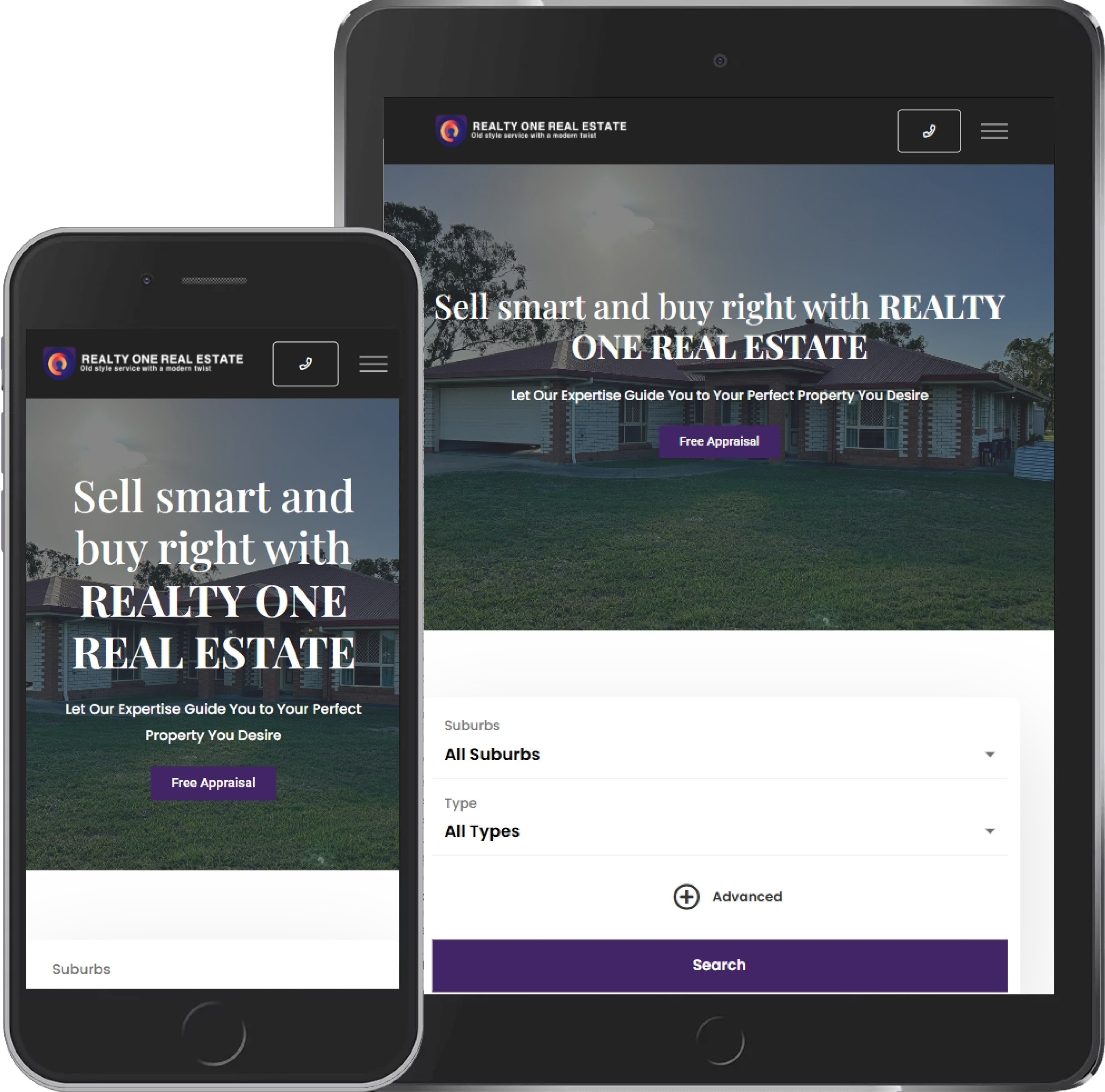 Realty One Real Estate - Website Development