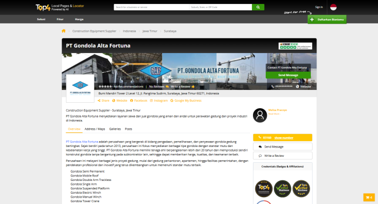 Social Media Management - PT Gondola Arta Fortuna