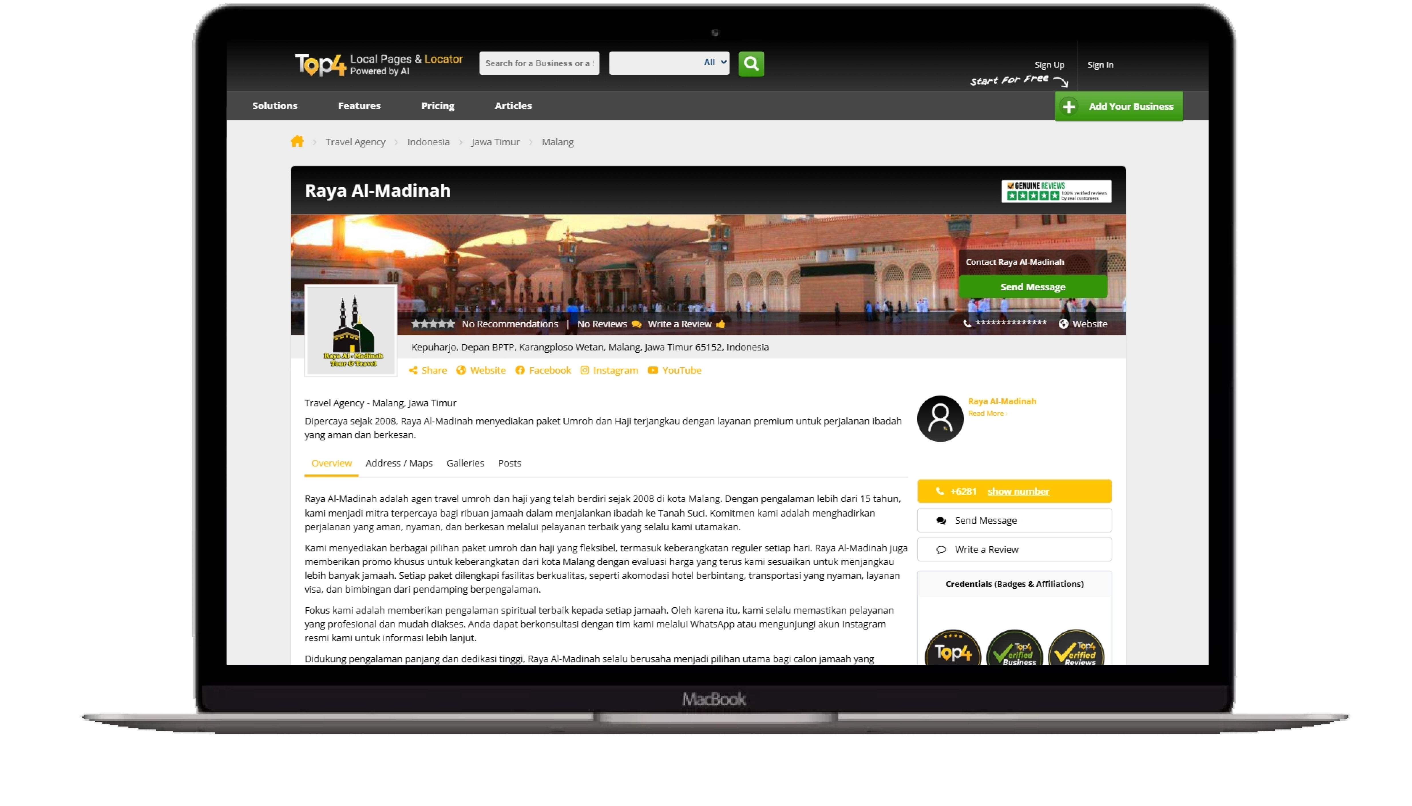 google & meta ads for raya al madinah