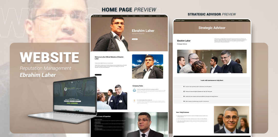Reputation Management for Ebrahim Laher