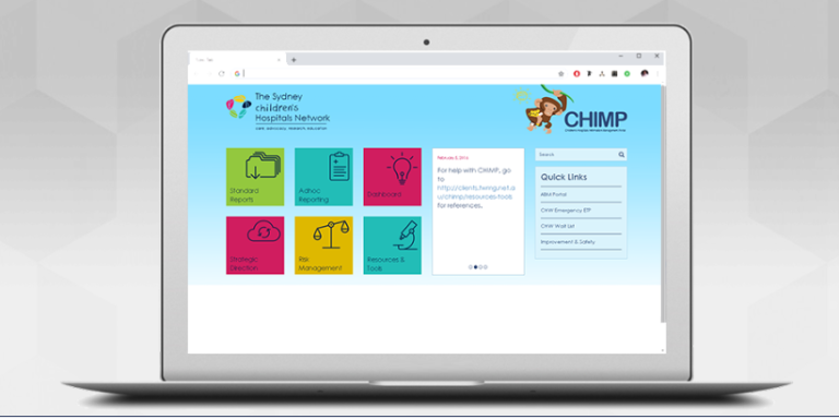 Children's Hospitals Information Management Portal Design