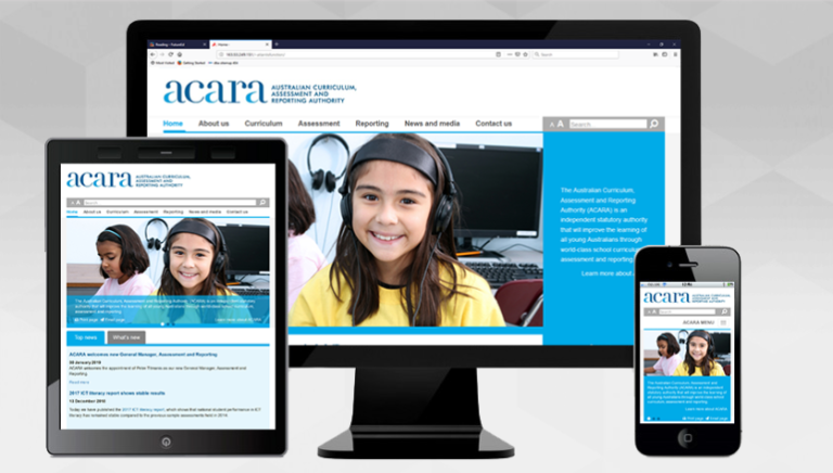 Chck out our case study with ACARA (Australian Curriculum, Assessment, and Reporting Authority) where we helped them design & develop a new website.