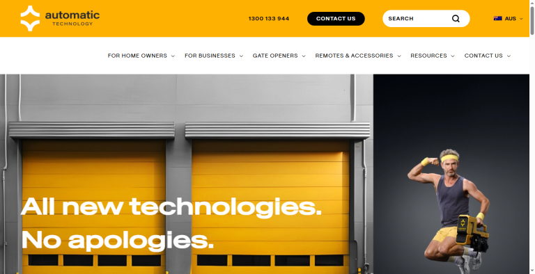 Website Development for Automatic Technology