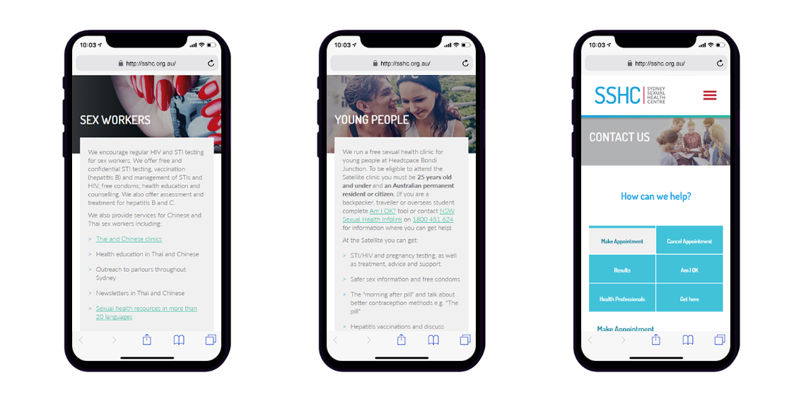 Website Development for Sexual Health Service (3)