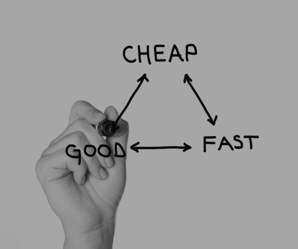 The Fast vs. Cheap vs. Good SEO Tradeoff and Smarter Investment Choices